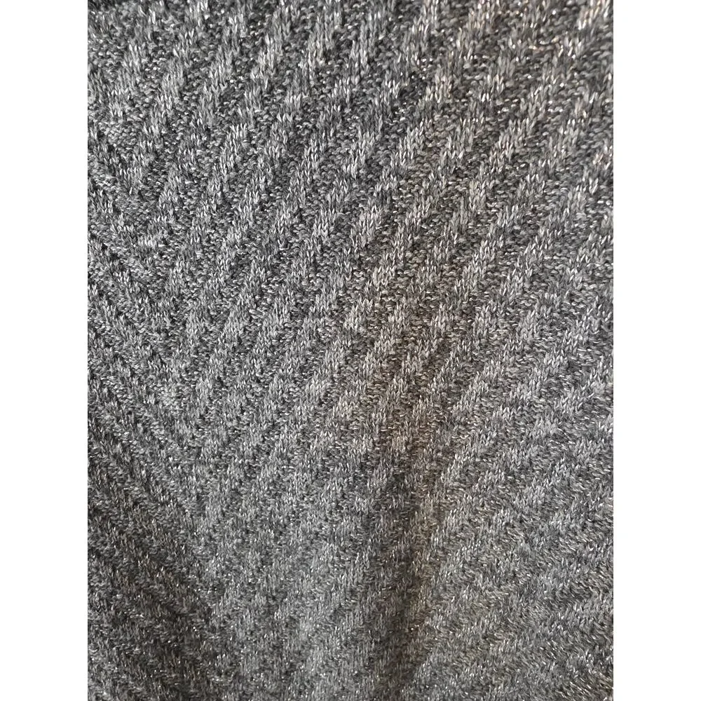 Lane‎ Bryant Sweater Dress 18/20 Womens Plus Size Silver Sparkle Christmas